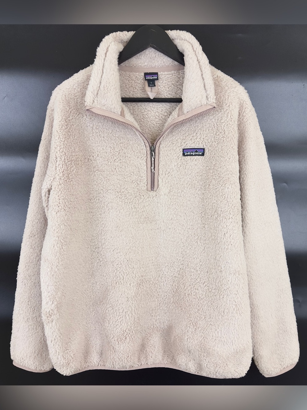 Patagonia Los Gatos 1/4 Zip Fleece Shroom Taupe L